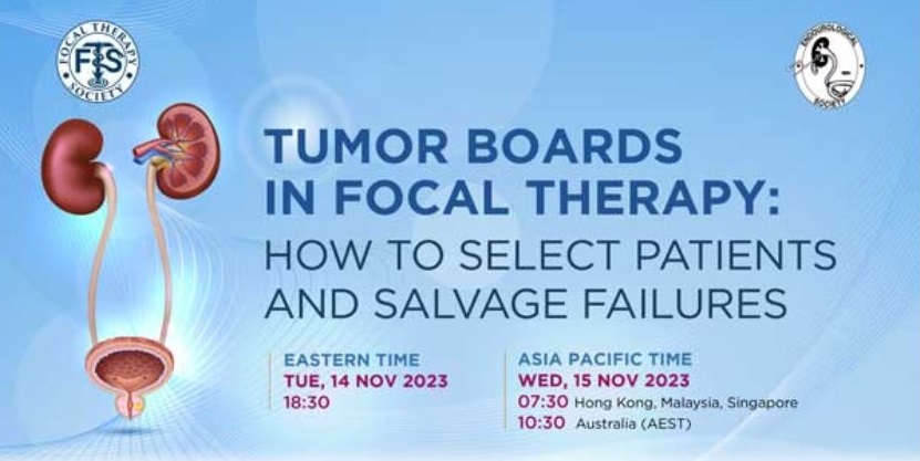 Webinar lần thứ 5-Tumour Boards in Focal Therapy